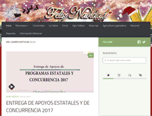 Tablet Screenshot of delcamponoticias.com